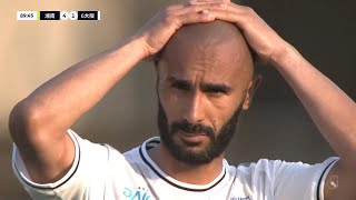 شاهد أداء التونسي عصام الجبالي اليوم 🔥 سجل أول أهدافه وضيع ركلة جزاء 😱