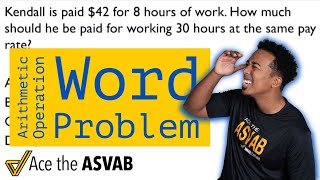 ASVAB Arithmetic Reasoning - Arithmetic Operations Word Problem (Practice Test Question & Solution)