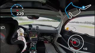 Onboard lap Hockenheimring Porsche Cayman 981 gt4