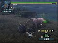 mhf　麻痺剣 １を発動させてhc下位ドスランポスと戦ってみた