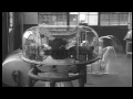 assembling transparent aircraft gun turrets in a manufacturing plant in the unite...hd stock footage