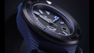 Squale T183系列 黑藍雙色限量版