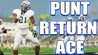Punt Return Ace!!! NCAA Football 14 Online Dynasty/RTG - ep1 -