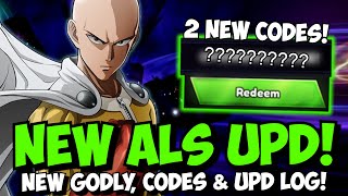 [2 Codes] New Saitama & Garou Evo! | Anime Last Stand Update Log!