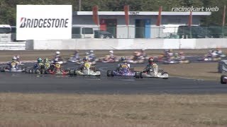 全日本カート選手権2018 FS-125 東西統一戦 予選 Bグループ