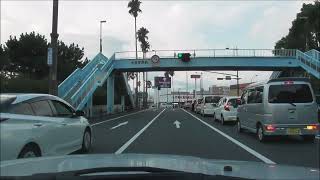 車載動画　鹿児島市　産業道路入口～国道225号～天保山～パソコン工房 鹿児島店　風景　撮影日2023 9 11