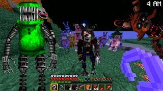 O INSANO APOCALIPSE DE FIVE NIGHT AT FREDDY'S ANIMATRONICS MINECRAFT ATIVIDADE SOBRENATURAL Ep: 161