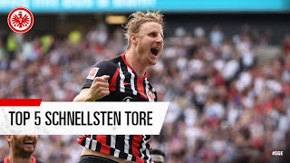 Fußballgott, Hinteregger & Co. | Die Top 5 schnellsten Tore von Eintracht Frankfurt