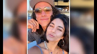 Vanessa Hudgens shares a loved up selfie with boyfriend Cole Tucker