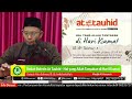 bedah buletin at tauhid hal yang allah tanyakan di hari kiamat