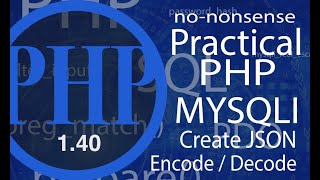 Advance PHP | MySqli | Create JSON File - video #40