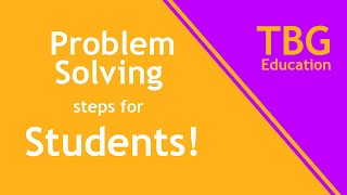 Problem Solving steps for Engineers and Students!