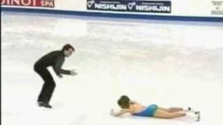 Jessica Dube - Figure skating accident