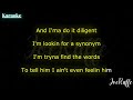 lisa born again ft. doja cat u0026 raye karaoke