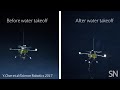 insect inspired robot travels by air and water science news