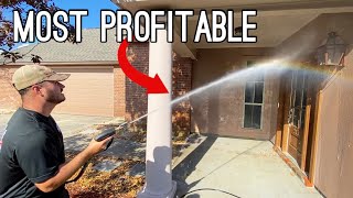 The Most Profitable Pressure Washing Service