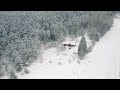 🍃4k healing music in snowstorm sleep induction stress relief. resting music