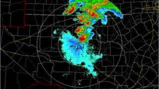 The Texas splitting supercells - May 31, 2005