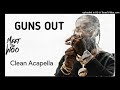 Pop Smoke - Guns Out / 20 Baguettes (Clean Acapella) [Powerful AI] [Artificial Vocals]