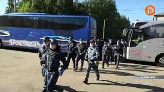 Сегодня с Северного Кавказа вернулся сводный отряд костромской полиции