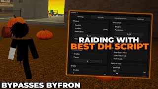 Raiding With The Best Dahood Aimlock Script Hack 2024 Op Byfron Bypass ...
