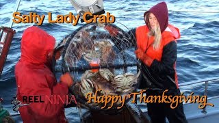 Salty Lady Crab Fishing Thanksgiving