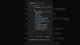 Hello World in Typescript #typescript #programming