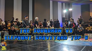 SQUADRON VS ELEPHANT GRAVEYARD-FULL FORCE CREW 30TH YEAR ANNIVERSARY-TOP 8