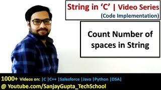 Count Number of spaces in a string in c programming language | by Sanjay Gupta