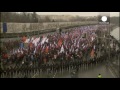 tens of thousands march in moscow in memory of boris nemtsov