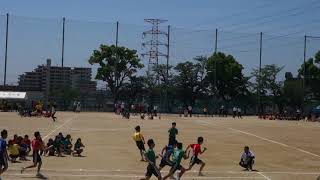 2018年　雲雀丘学園中学校体育大会　メドレーリレー　中3男子