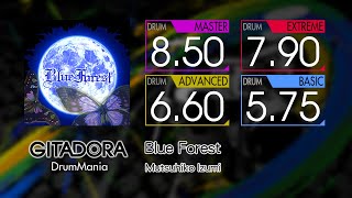 【GITADORA】 Blue Forest (MASTER ~ BASIC) Drum