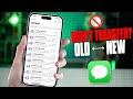 How to Fix Didn't Transfer Messages from Old iPhone to New iPhone | Transfer iMessages and SMS