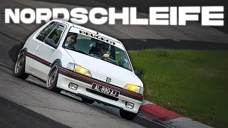 MA PEUGEOT 106 XSI SUR LE NURB : première fois et découverte