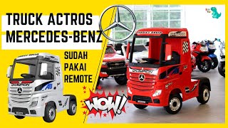 TRUCK ACTROS MERCEDES-BENZ 2021 PK-0278LN PLIKO MOBIL AKI REVIEW BY DINO TOYS UNGARAN