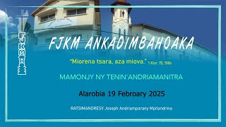 Mofonaina Alarobia 19 Febroary 2025