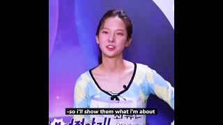 Yujin I'll show them what I'm about (Girls Planet 999)