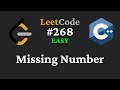 Missing Number - LeetCode #268 - C++