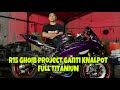 MOGE R6 @amanizar  PROJECT PASANG KNALPOT FULL TITANIUM 🔥