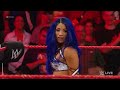 Sasha Banks returns to WWE Raw, Aug. 12, 2019