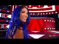 Sasha Banks returns to WWE Raw, Aug. 12, 2019