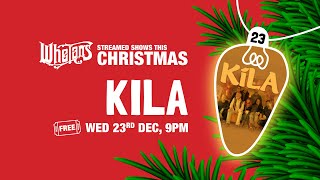 Kíla - Live from Whelan's, Dublin. Christmas Special, Wed 23rd Dec 2020