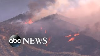 Wildfires continue to ravage California | ABCNews Live Update