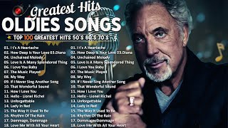 Lionel Richie, Tom Jones, Paul Anka, Engelbert-The Best Of 60s 70s 80s Oldies But Goodies Playlist🎤