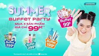 SUMMER BUFFET PARTY | ĐẠI TIỆC BUFFET MÙA HÈ CHỈ TỪ 99🌹 (30.03 - 26.04)