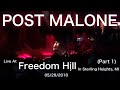 Post Malone live at Freedom Hill in Sterling Heights, MI 05/29/2018 (Part 1)