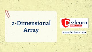Session 5: 2-Dimensional Arrays in Java | Programming with Arrays, Lists, Sets and Maps Series