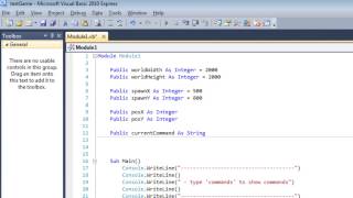 VB text based RPG Tutorial #1