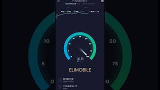 Speedtest record elimobile 180 Mbps