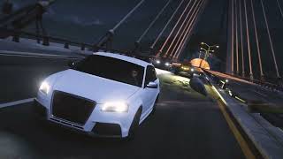 Night Ride - Audi RS3 - DNB Racing ♪ Muzzy - Outsiders (feat. Charlotte Haining) ♪